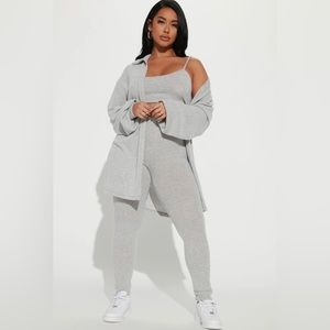 Fashion nova sweater pant set
